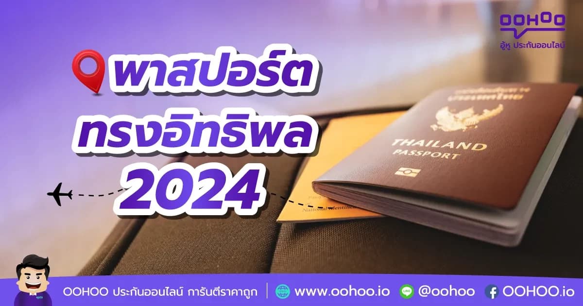 พาสปอร์ตทรงอิทธิพลประจำปี 2024